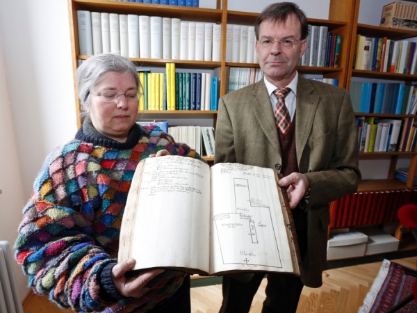 Rotraut von Stromer and Peter Fleischmann