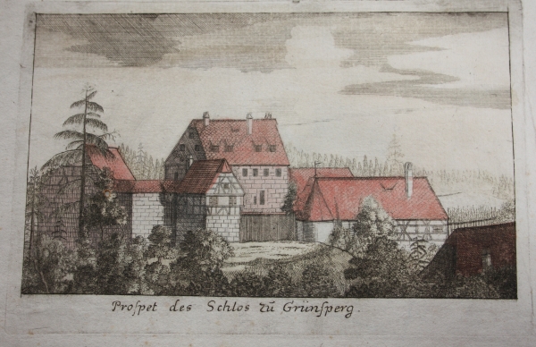 Prospect von 1673 mit Kloerker